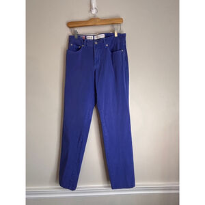 Fabrizio Gianni Purple Straight Leg Jeans Size 4 USA Made